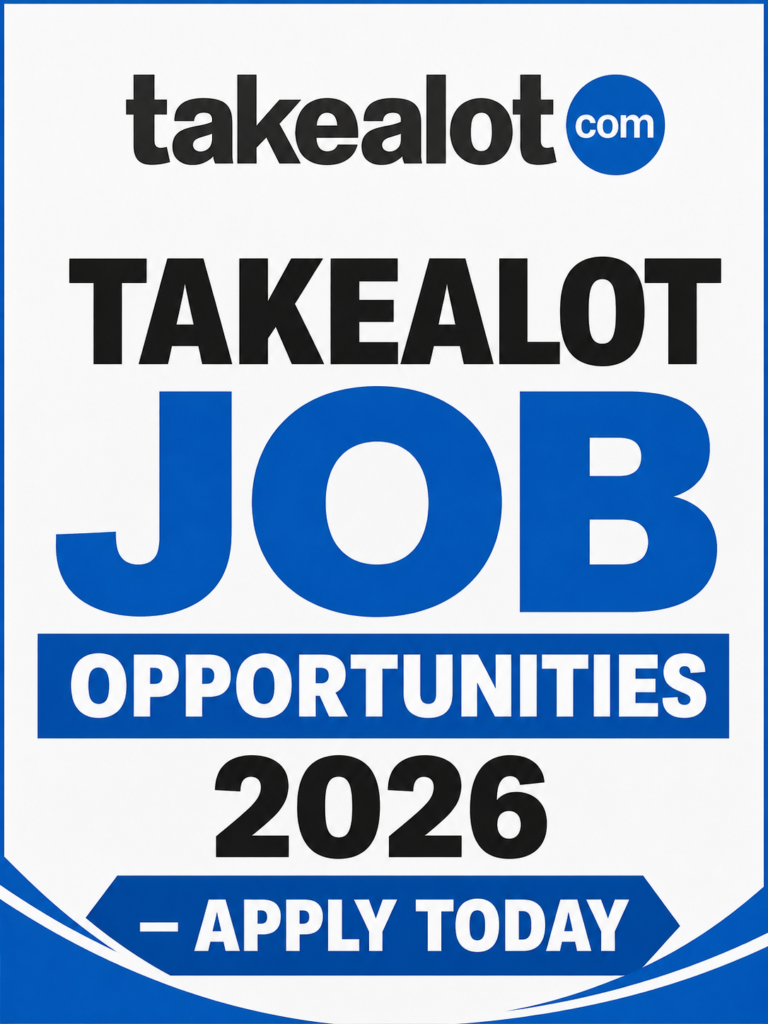 Takealot Job Opportunities 2026 – Apply Today